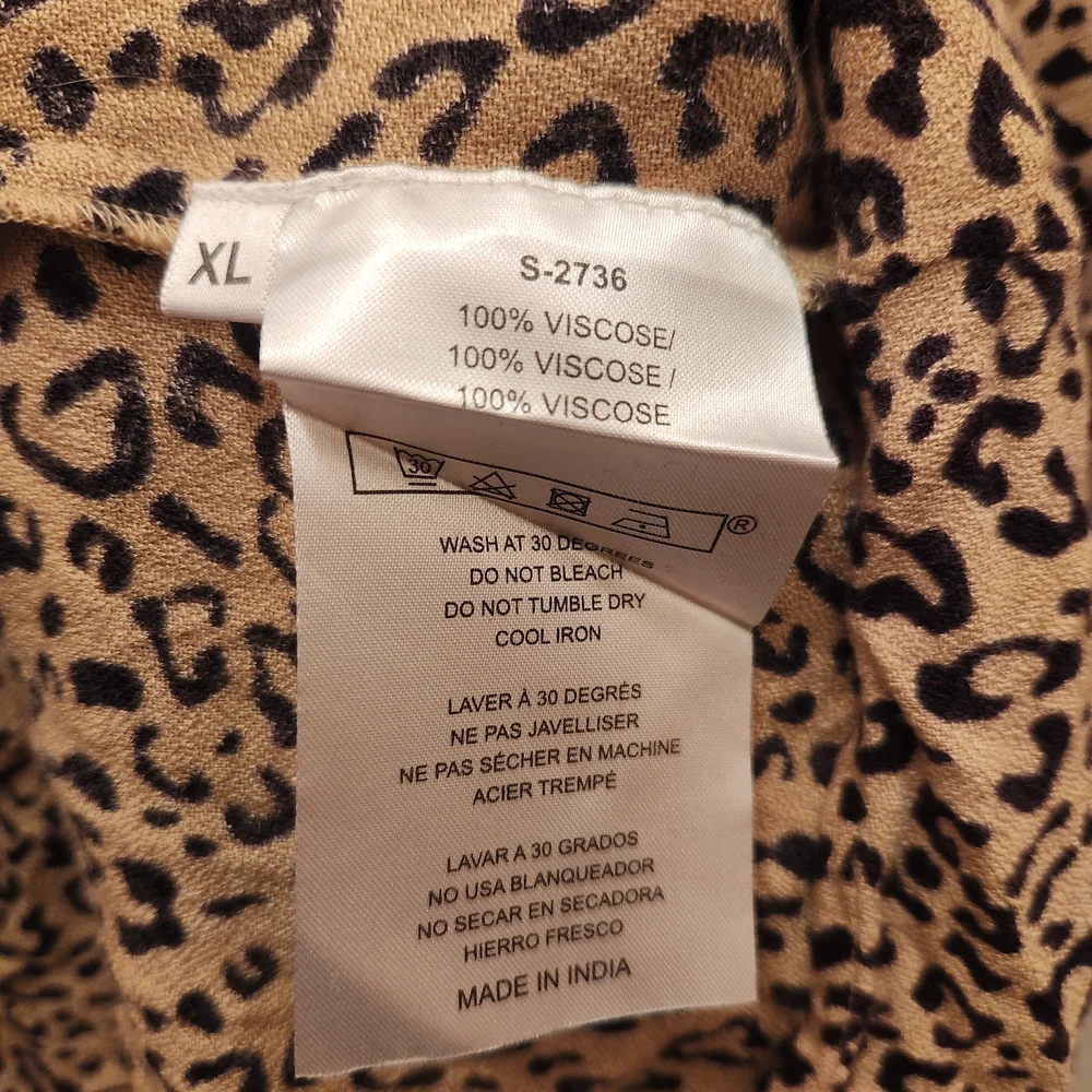 Myra Bag Leopard Print Top Sizs XL - Picture 4 of 4